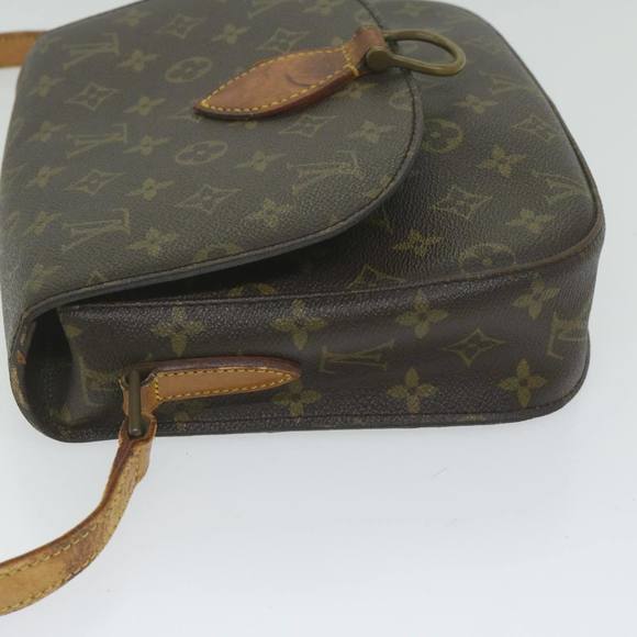 LOUIS VUITTON Monogram Saint Cloud GM Shoulder Bag Vintage M51242 LV Auth 62003 - Picture 3 of 16